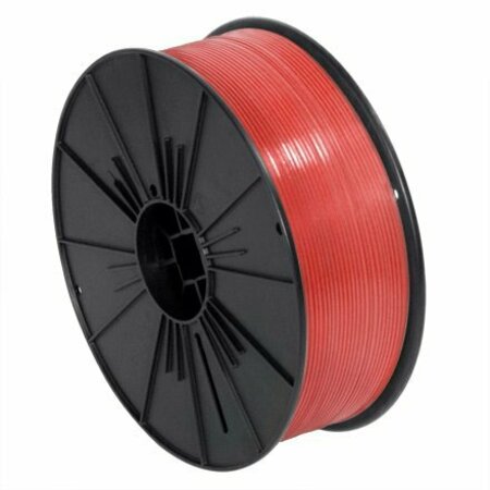BSC PREFERRED 5/32'' x 7000' Red Plastic Twist Tie Spool S-568R